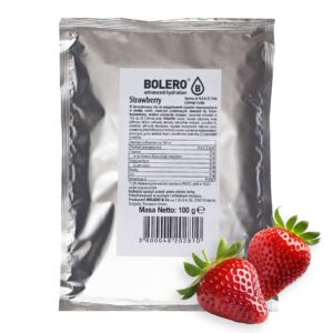 Bolero-napoje Bolero 100g Strawberry (Truskawka) ze stewią