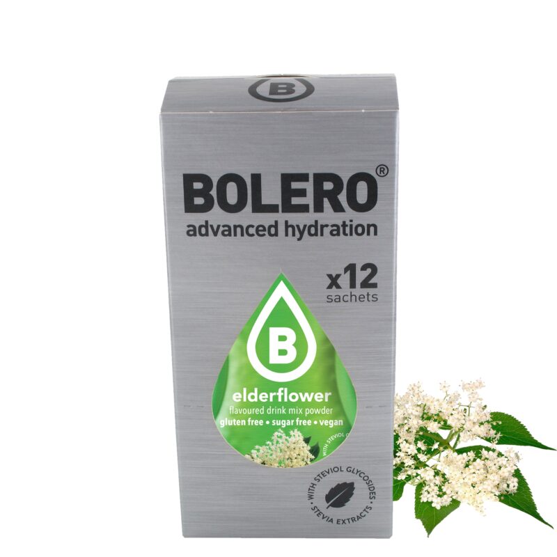 Bolero-napoje Bolero 3g 12szt Elderflower (Kwiat czarnego bzu) ze stewią