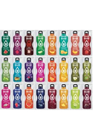 Bolero-napoje Bolero 9g mix 24 smaków. Zestaw 24 szt. Napój w proszku bez cukru