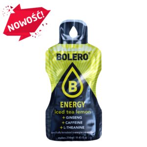 Bolero-napoje Bolero 7g Energy Iced Tea Lemon ze stewią