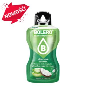 Bolero-napoje Bolero 3g Aloe Vera Coconut (Aloes z kokosem) ze stewią