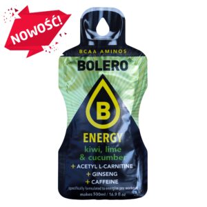 Bolero-napoje Bolero 14g Energy Kiwi-Lime&Cucumber ze stewią