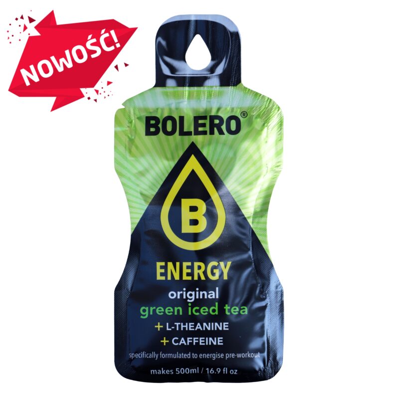 Bolero-napoje Bolero 14g Energy Green Iced Tea ze stewią