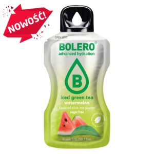 Bolero-napoje Bolero 8g Iced Green Tea Watermelon (Zielona herbata mrożona o smaku arbuza)