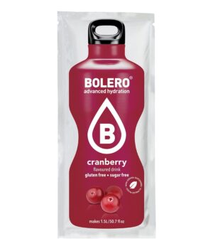Bolero-napoje Bolero 9g Cranberry (Żurawina) ze stewią