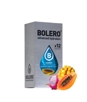 Bolero-napoje Bolero 9g 12szt Exotic Mix. Zestaw smaków egzotycznych . Napój w proszku