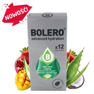 Bolero-napoje Bolero 3g 12szt Aloe Vera Mix. Zestaw smaków aloesowych. Napój w proszku