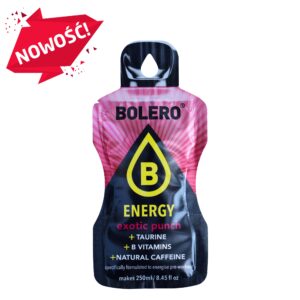 Bolero-napoje Bolero 7g Energy Exotic Punch ze stewią
