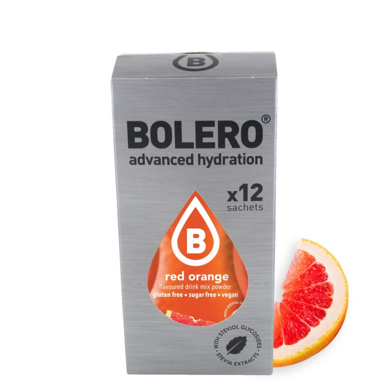 Bolero-napoje Bolero 3g 12szt Red Orange (Czerwona pomarańcza) ze stewią