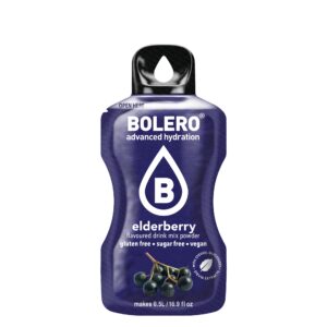 Bolero-napoje Bolero 3g Elderberry (Owoc czarnego bzu) ze stewią