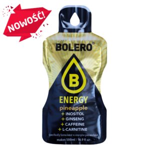 Bolero-napoje Bolero 14g Energy Pineapple ze stewią