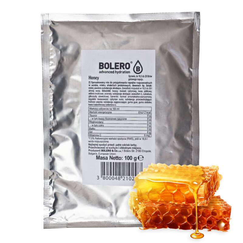 Bolero-napoje Bolero 100g Honey (Miód) ze stewią