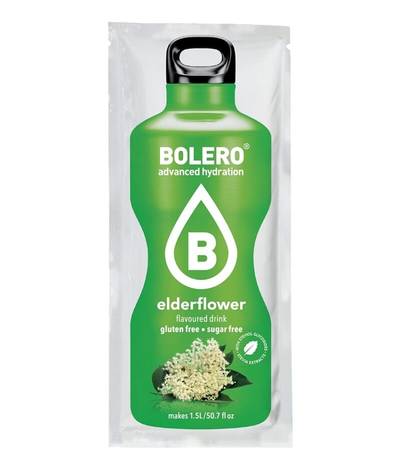 Bolero-napoje Bolero 9g Elderflower (Kwiat czarnego bzu) ze stewią