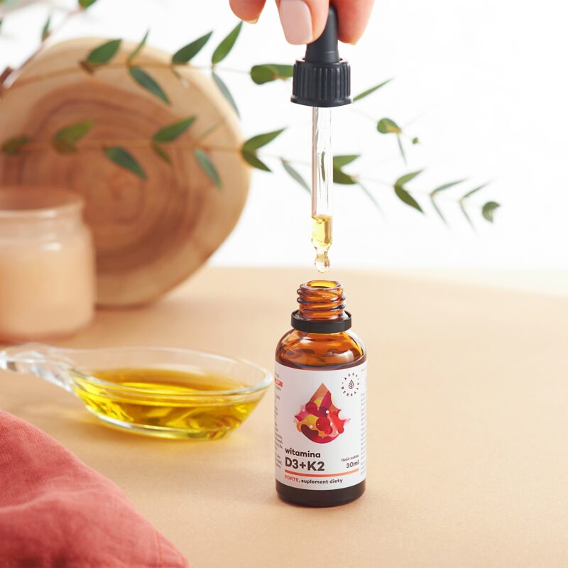 Aura herbals Witamina D3 4000 IU + K2 FORTE