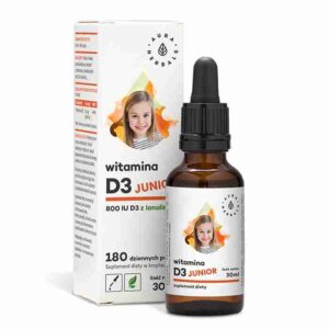Aura herbals Witamina D3 Junior 800 IU