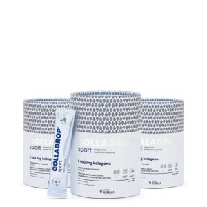 Aura herbals Zestaw Colladrop Sport na 3 miesiące suplementacji