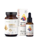 Aura herbals Zestaw JUNIOR OMEGA+ Aura Herbals