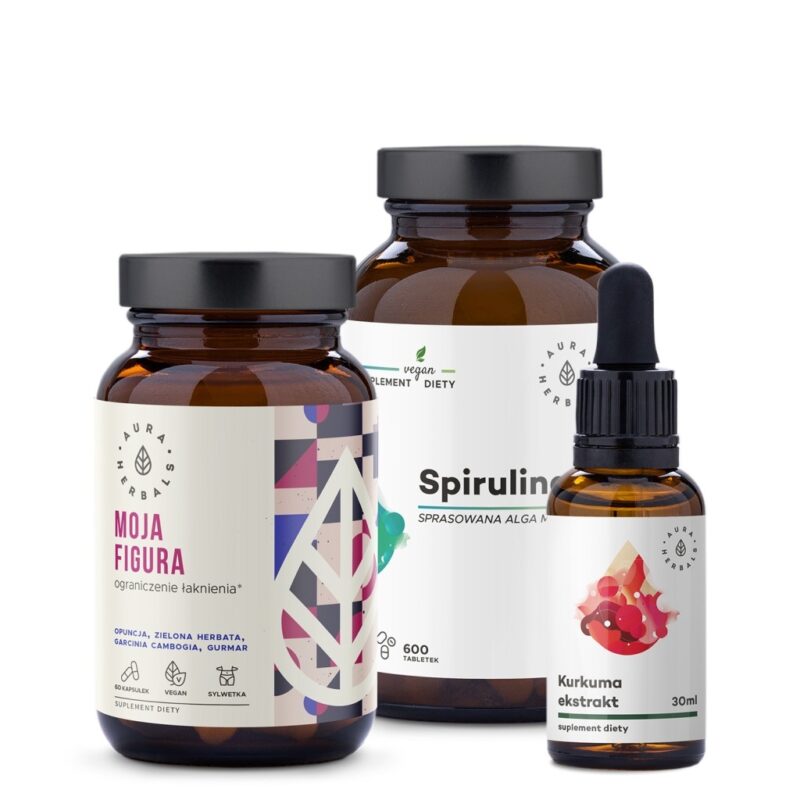 Aura herbals Zestaw ODCHUDZANIE Aura Herbals