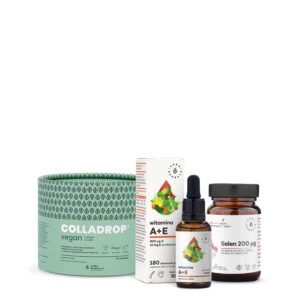 Aura herbals Zestaw PROMIENNA SKÓRA VEGAN