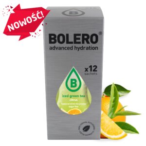 Bolero-napoje Bolero 8g 12szt Iced Green Tea Citrus (Zielona herbata mrożona o smaku cytrusów) ze stewią