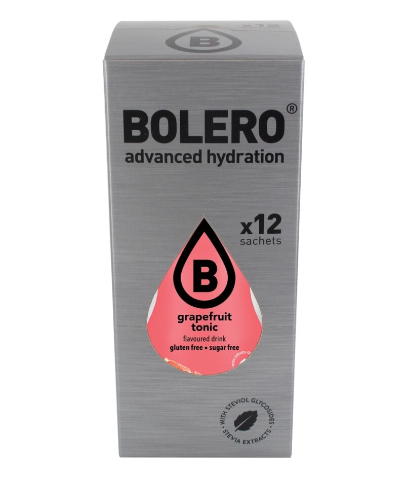Bolero-napoje Bolero 9g 12szt Grapefruit Tonic (Tonik grejpfrutowy) ze stewią