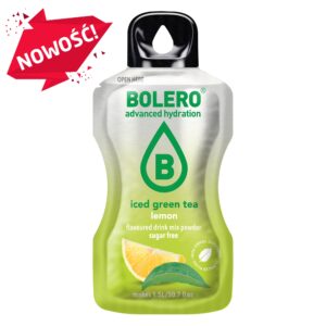 Bolero-napoje Bolero 8g Iced Green Tea Lemon (Zielona herbata mrożona o smaku cytryny) ze stewią