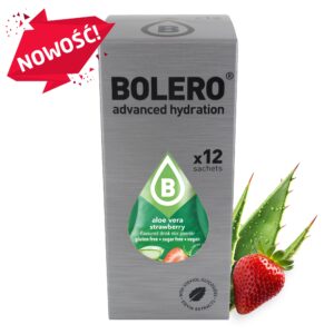 Bolero-napoje Bolero 9g 12szt Aloe Vera Strawberry (Aloes z truskawką) ze stewią