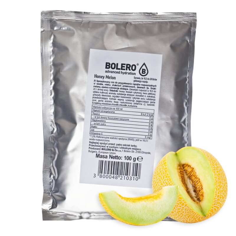 Bolero-napoje Bolero 100g Honey Melon (Melon) ze stewią