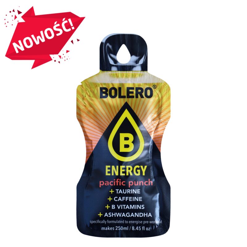 Bolero-napoje Bolero 7g Energy Pacific Punch ze stewią