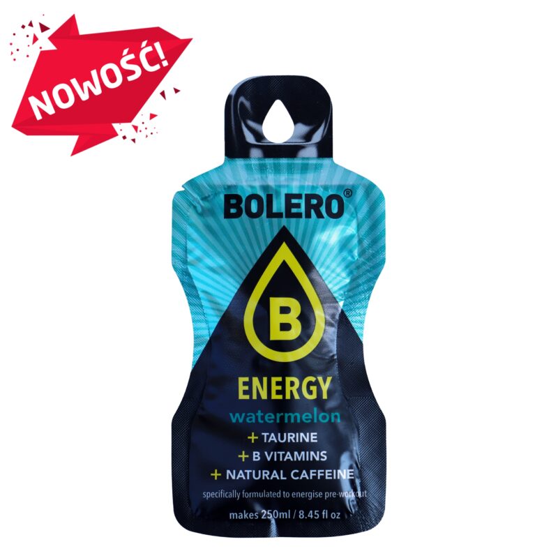Bolero-napoje Bolero 7g Energy Watermelon ze stewią