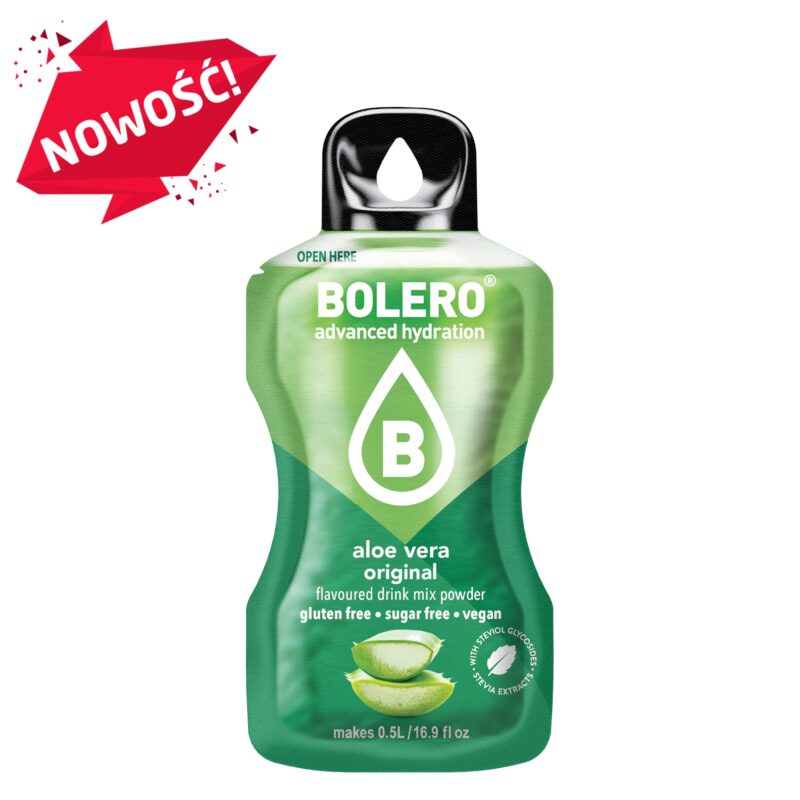 Bolero-napoje Bolero 3g Aloe Vera Original (Aloes) ze stewią