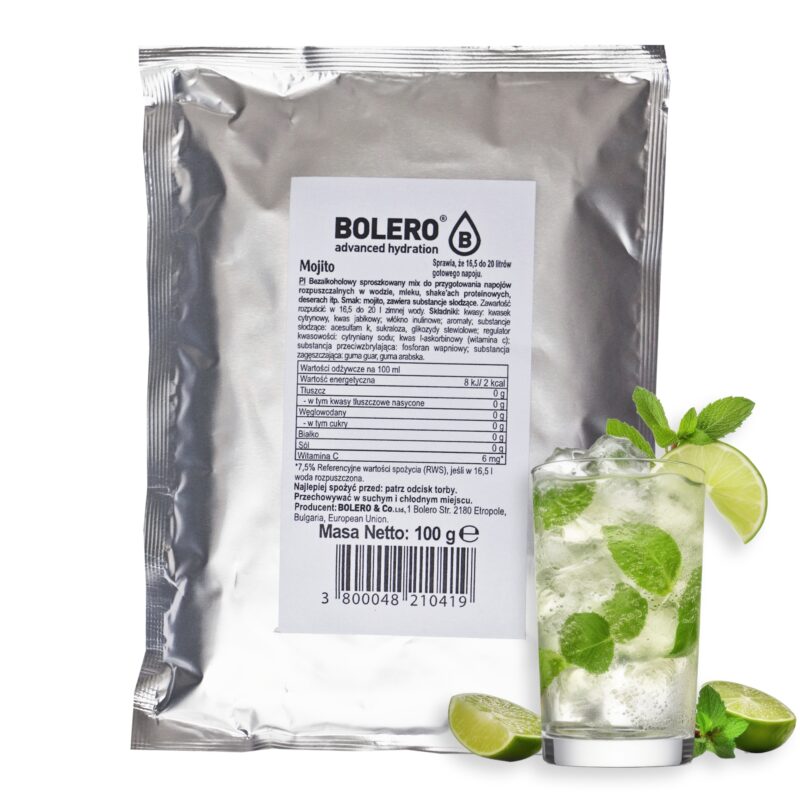 Bolero-napoje Bolero 100g Mojito ze stewią