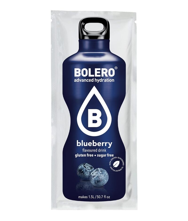 Bolero-napoje Bolero 9g Blueberry (Jagoda) ze stewią