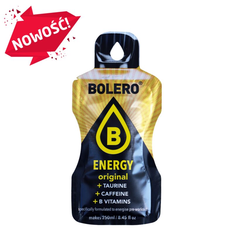 Bolero-napoje Bolero 7g Energy Original ze stewią DAWNY SMAK