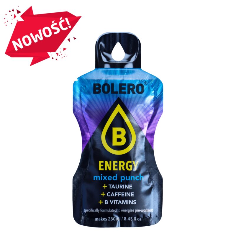 Bolero-napoje Bolero 7g Energy Mixed Punch ze stewią
