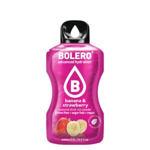 Bolero-napoje Bolero 3g Banana & Strawberry (Banan&Truskawka) ze stewią