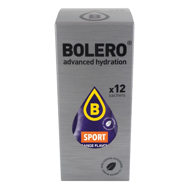 Bolero-napoje Bolero 9g 12szt Sport Orange (Izotonik pomarańczowy) ze stewią