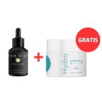 Good Night Skin Drops - Serum na noc +  Maska Eksfoliująca - zestaw