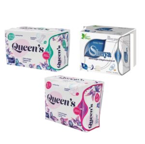 Zestaw produktów higienicznych Queen's Shuya Health