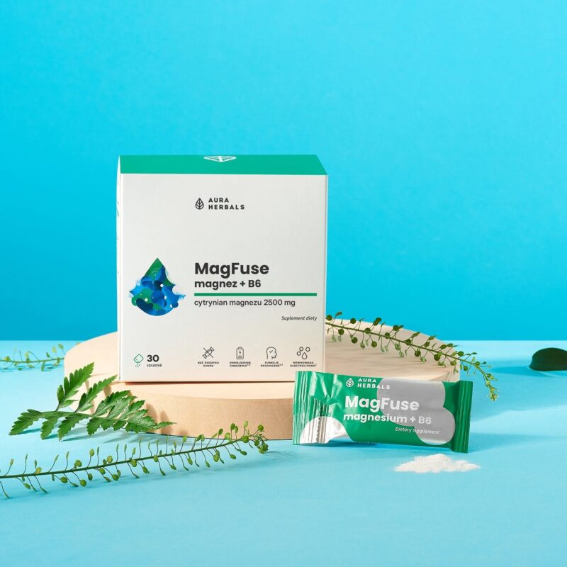 Aura herbals Aura Herbals -  MagFuse: magnez + B6