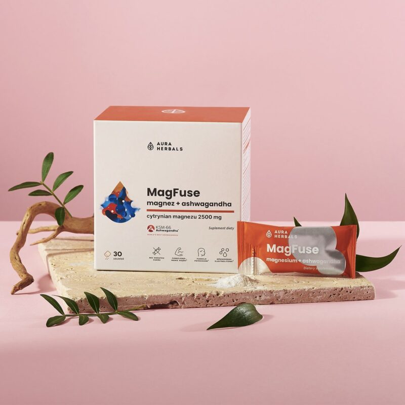 Aura herbals Aura Herbals -  MagFuse: magnez + ashwagandha