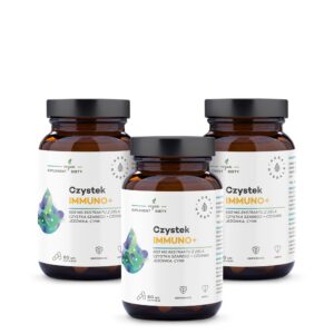 Aura herbals Aura Herbals -  Zestaw Czystek na 3 miesiące