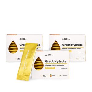Aura herbals Aura Herbals -  Zestaw Great Hydrate ananas na miesiąc