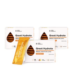 Aura herbals Aura Herbals -  Zestaw Great Hydrate mango-marakuja na miesiąc