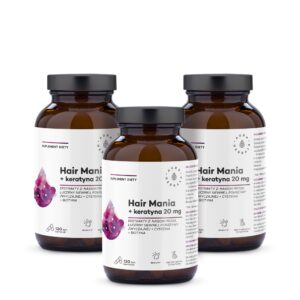 Aura herbals Aura Herbals -  Zestaw Hair Mania na 3 miesiące