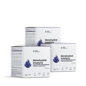 Aura herbals Aura Herbals -  Zestaw Kreatyna na 3 miesiące