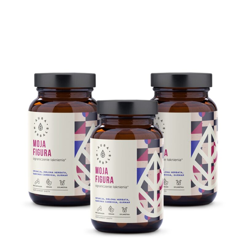 Aura herbals Aura Herbals -  Zestaw Moja Figura Ograniczenie Łaknienia na 3 miesiące
