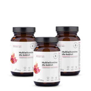 Aura herbals Aura Herbals -  Zestaw  Multiwitamina dla kobiet na 3 miesiące