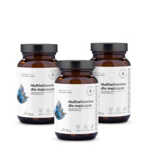 Aura herbals Aura Herbals -  Zestaw Multiwitamina dla mężczyzn na 3 miesiące