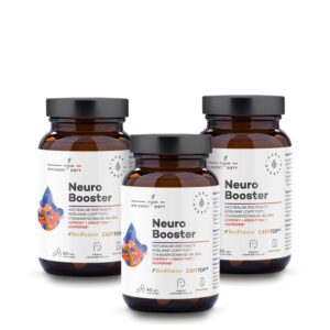 Aura herbals Aura Herbals -  Zestaw Neuro Booster na 3 miesiące